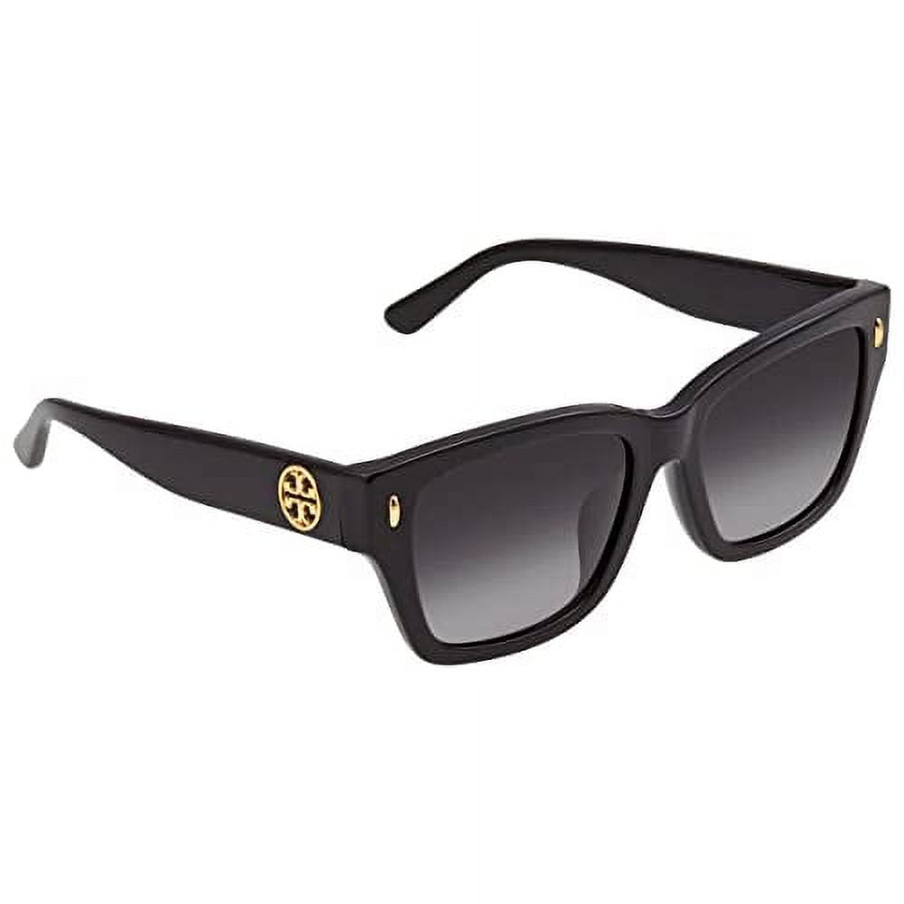 Tory Burch Women's TY7167U Universal Fit Polarized Rectangular