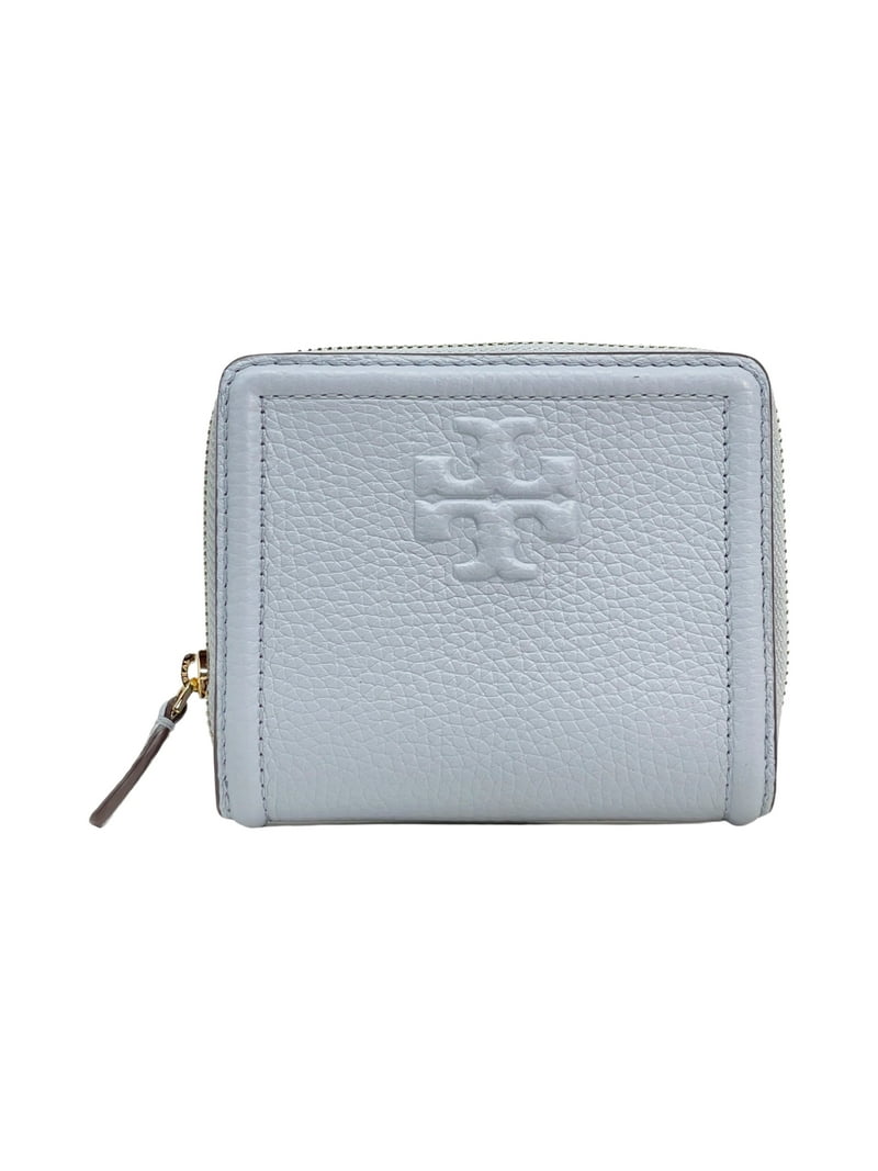 Tory Burch Women's Thea Bifold Small Pebbled Leather Wallet Tory Burch Women's Thea Bifold Small Pebbled Leather Wallet