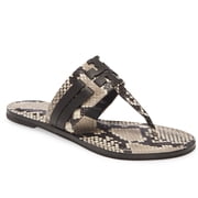 Tory Burch Women s Thong Leather Sandal Multi, Size 5.5