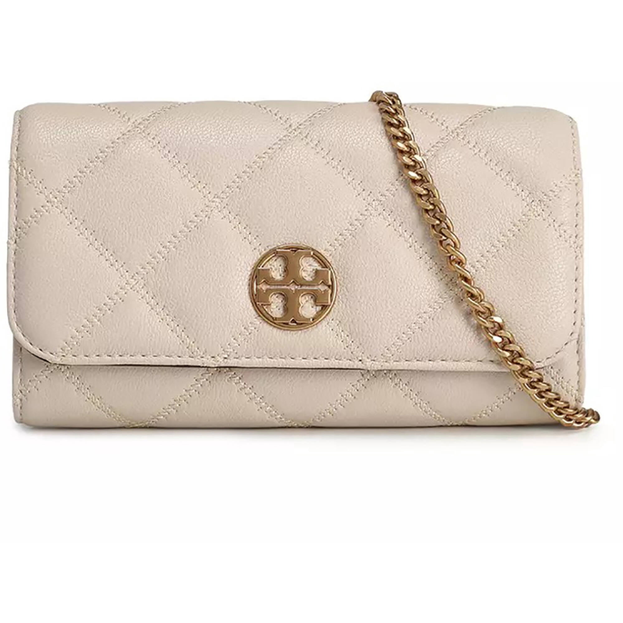 Tory Burch 150076-724 Women's Willa Brie Leather Crossbody Bag