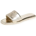 thumbnail image 1 of Tory Burch Womens Leather Slide Sandals, 1 of 3