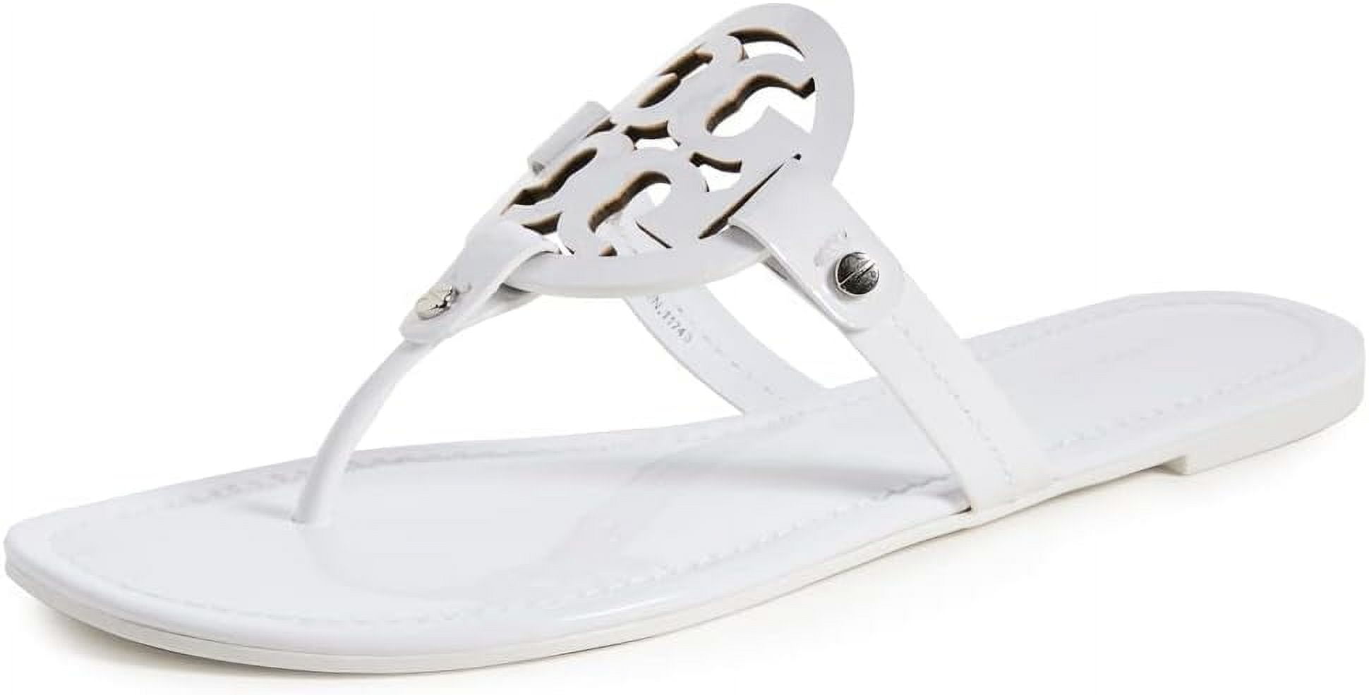 サンダル・ミュール TORY BURCH Women Sandals 166592 100 white Tory-Burch-Womens-Miller-Thong