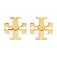 thumbnail image 1 of Tory BurchWomen's Large Logo Stud Earrings (Tory Gold), 1 of 2