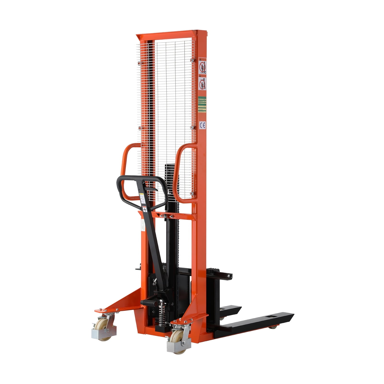 Tory Carrier 1100lbs Hand Manual Stacker W/ Fixed Legs, 63