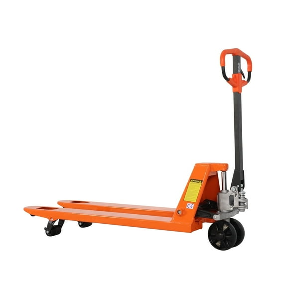 Tory Carrier 5500lbs with 48"X21" Hydraulic Hand Manual Pallet Jack Truck Orange