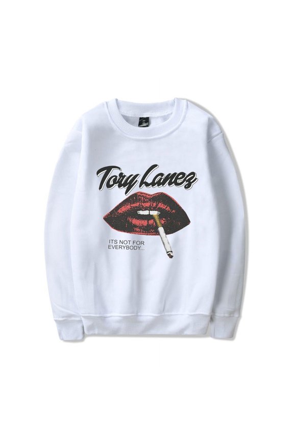 Tory Lanez Merch Not For Everybody crew neck sweatshirt Merch pop graphics Unisex Trendy Casual Streetwear