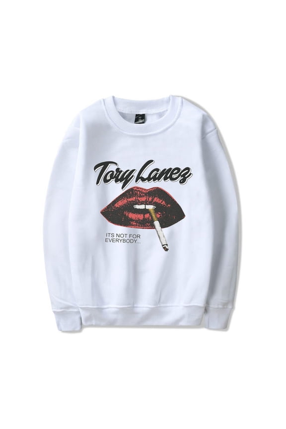 Tory Lanez Merch Not For Everybody crew neck sweatshirt Merch pop graphics Unisex Trendy Casual Streetwear