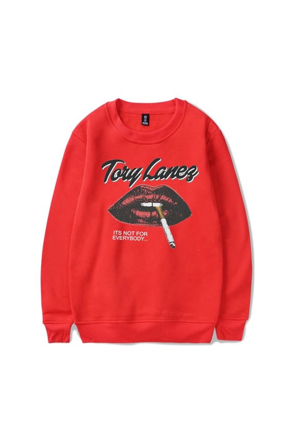Tory Lanez Not For Everybody 2024 Merch Unisex Crewneck Sweatshirt - Pop Graphic Print HipHop Casual Streetwear