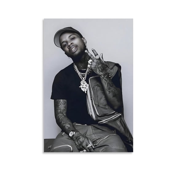 Tory Lanez Poster (24) Home Decor Poster Wall Art Hanging Picture Print Bedroom Decorative Painting Posters Room Aesthetic 08x12inch(20x30cm)