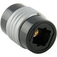thumbnail image 1 of TosLink Optical Coupler Digital Audio Fiber Optic Female Extension Adapter, 3-Pack, 1 of 1