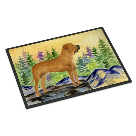 Tosa Inu Indoor Outdoor Mat 18x27 Doormat
