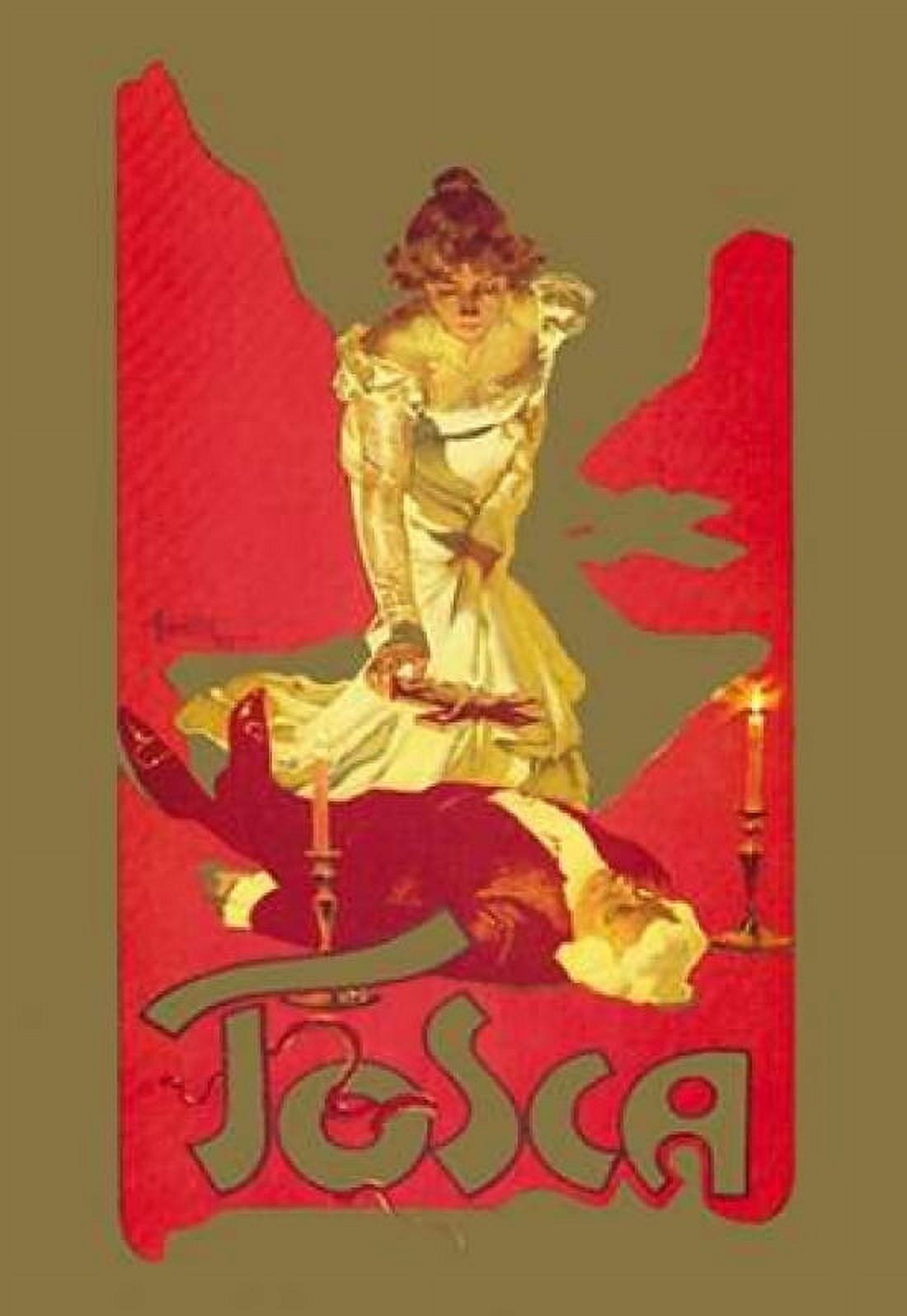 Tosca 1899 Canvas Art - Adolfo Hohenstein (12 x 18)