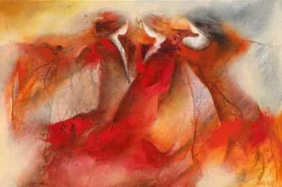 Tosca II Canvas Art - Wil Lof (12 x 18)