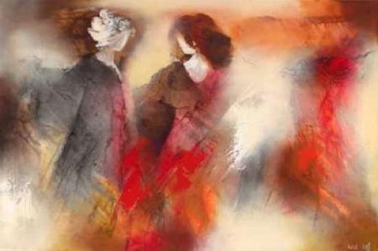 Tosca III Canvas Art - Wil Lof (24 x 36)