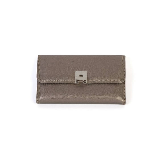 Tosca Womens Clutch Wallet Organizer - Dark Pewter