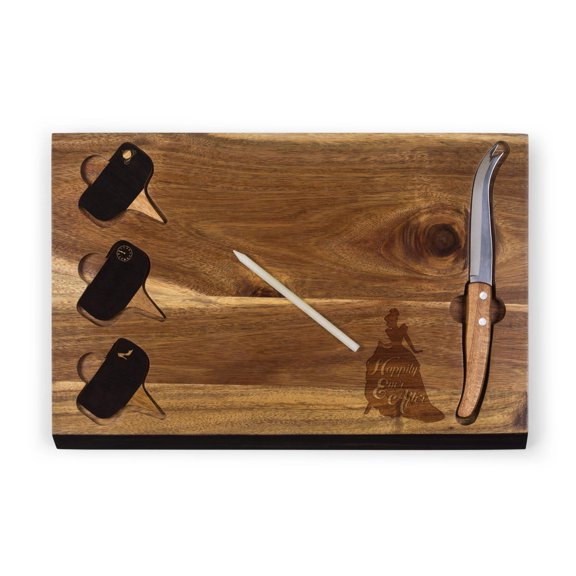 Toscana Cinderella - Delio Acacia Cheese Board & Tools Set