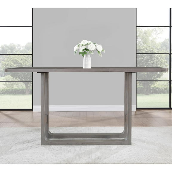 Toscana Gray Wood Counter Height Dining Table