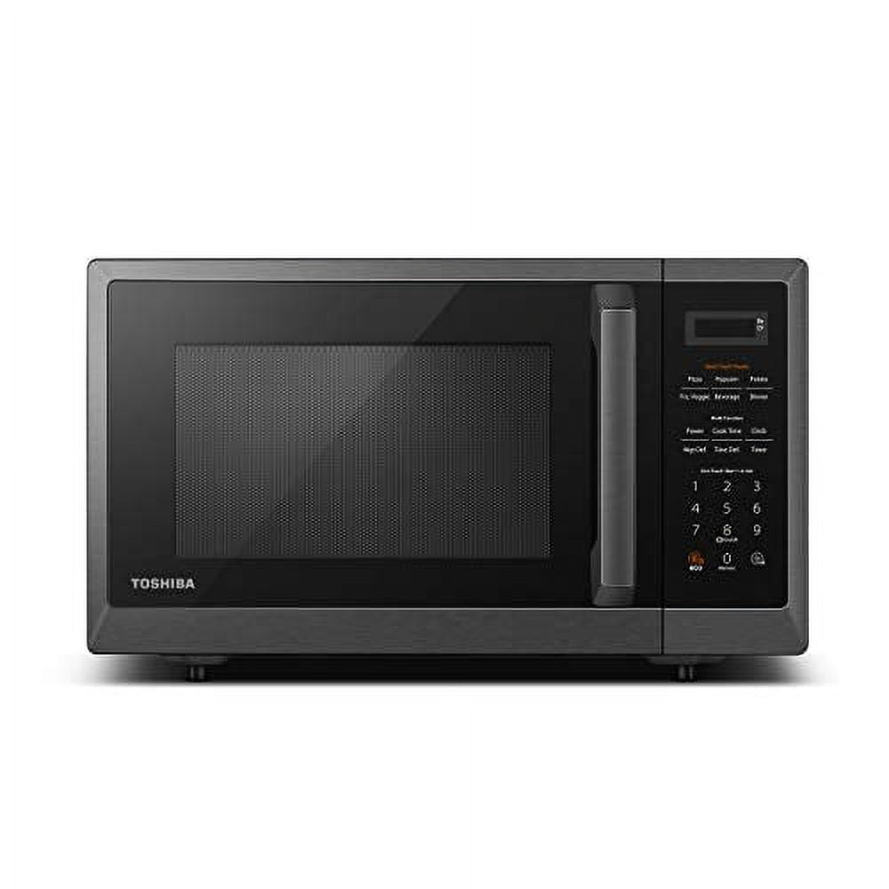 Chefman Countertop Microwave Oven 0.9 Cu. ft. Digital Stainless Steel Microwave 900 Watt with 6 Presets, Eco Mode, Mute Option, Memory Function, Child