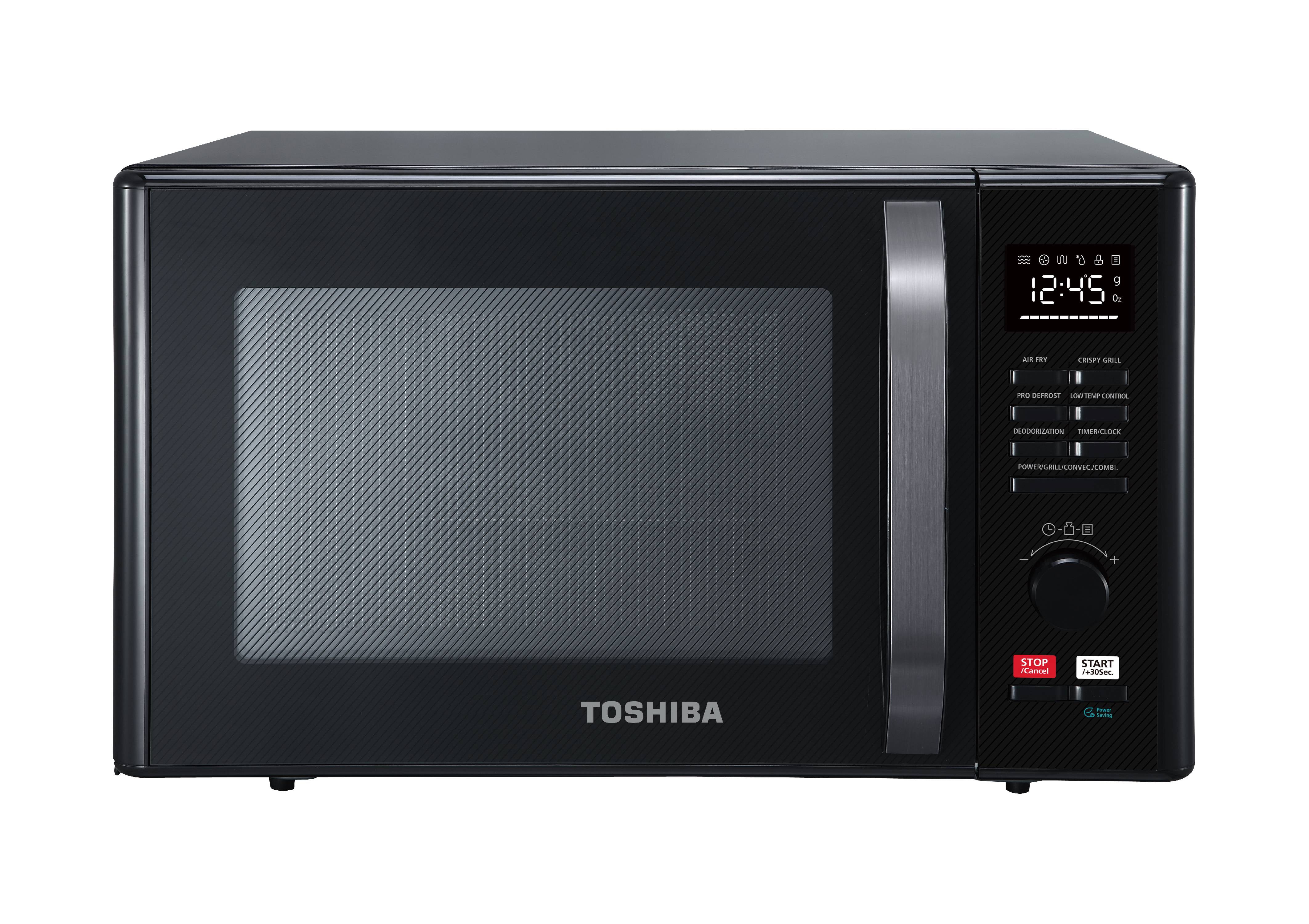 Toshiba 1.0 Cu.Ft. Air Fryers, Stainless Steel-Auto Menu Functions