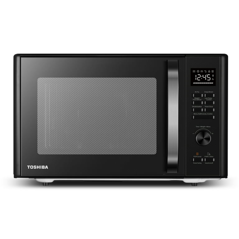 Toshiba 1.1-cu ft 1000-Watt Countertop Microwave (Stainless Steel