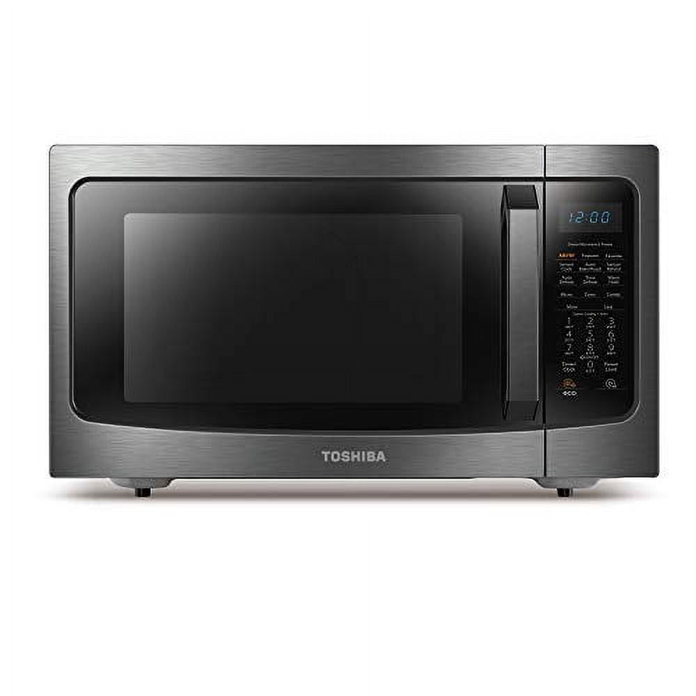 Best Buy: Toshiba 1.5 Cu. Ft. Convection Countertop Microwave with Sensor  Cooking ML2-EC42SAESS