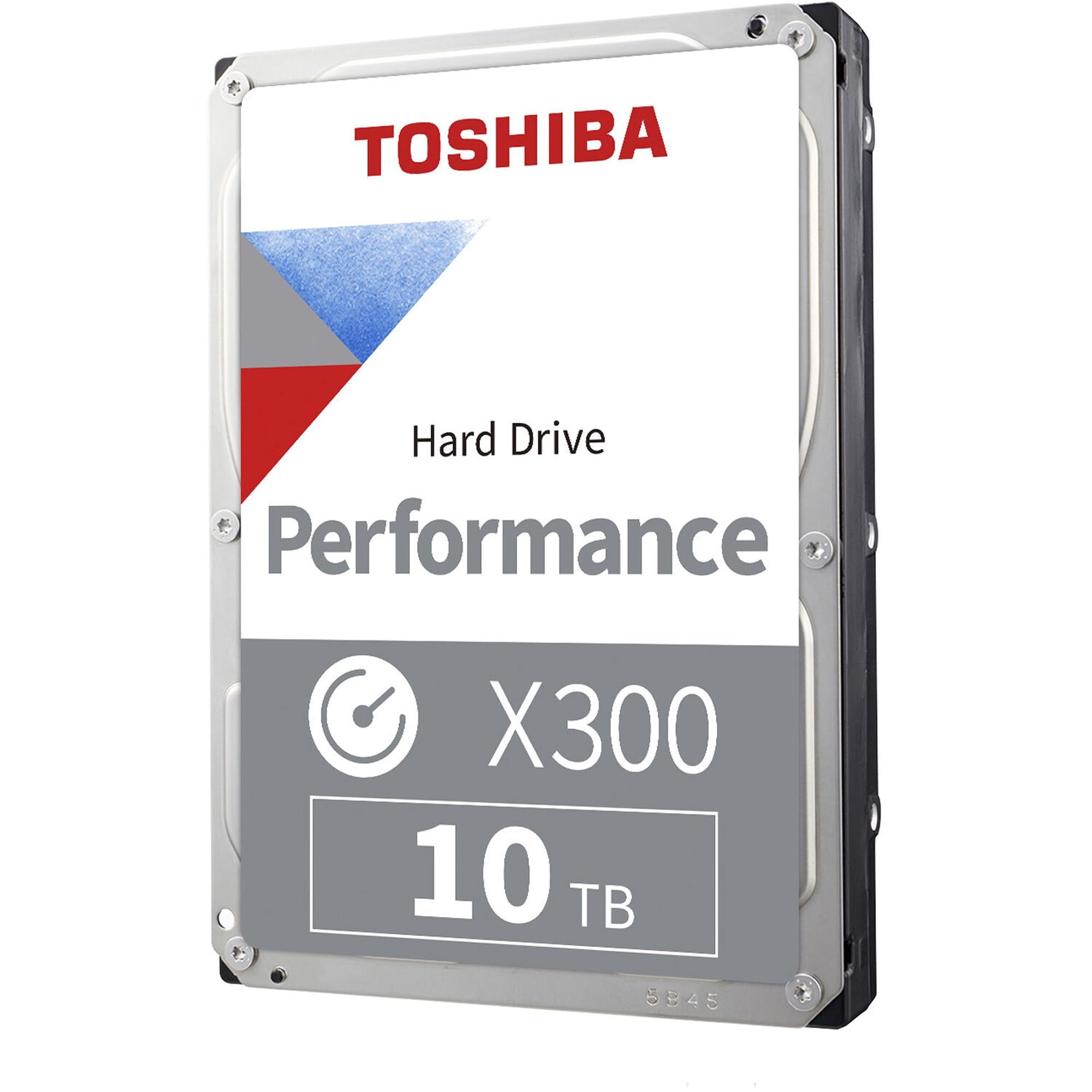 Toshiba 10TB X300 Performance 3.5" CMR Internal Hard Drive