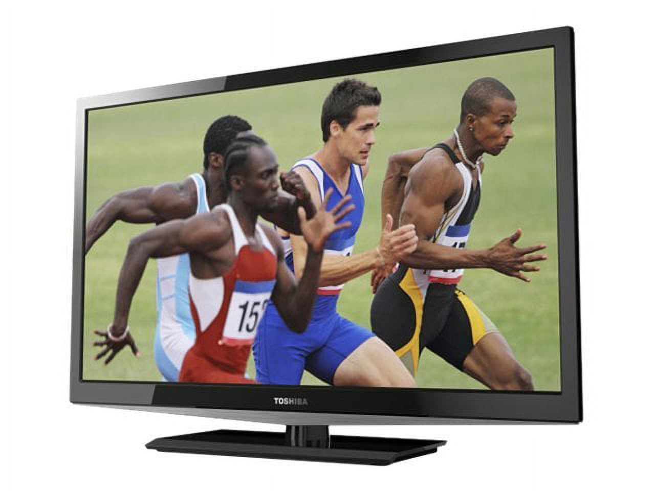 TV LCD Toshiba 19 pulgadas con sintonizador HDTV Entrada p/PC Energy Star  1366x768pi