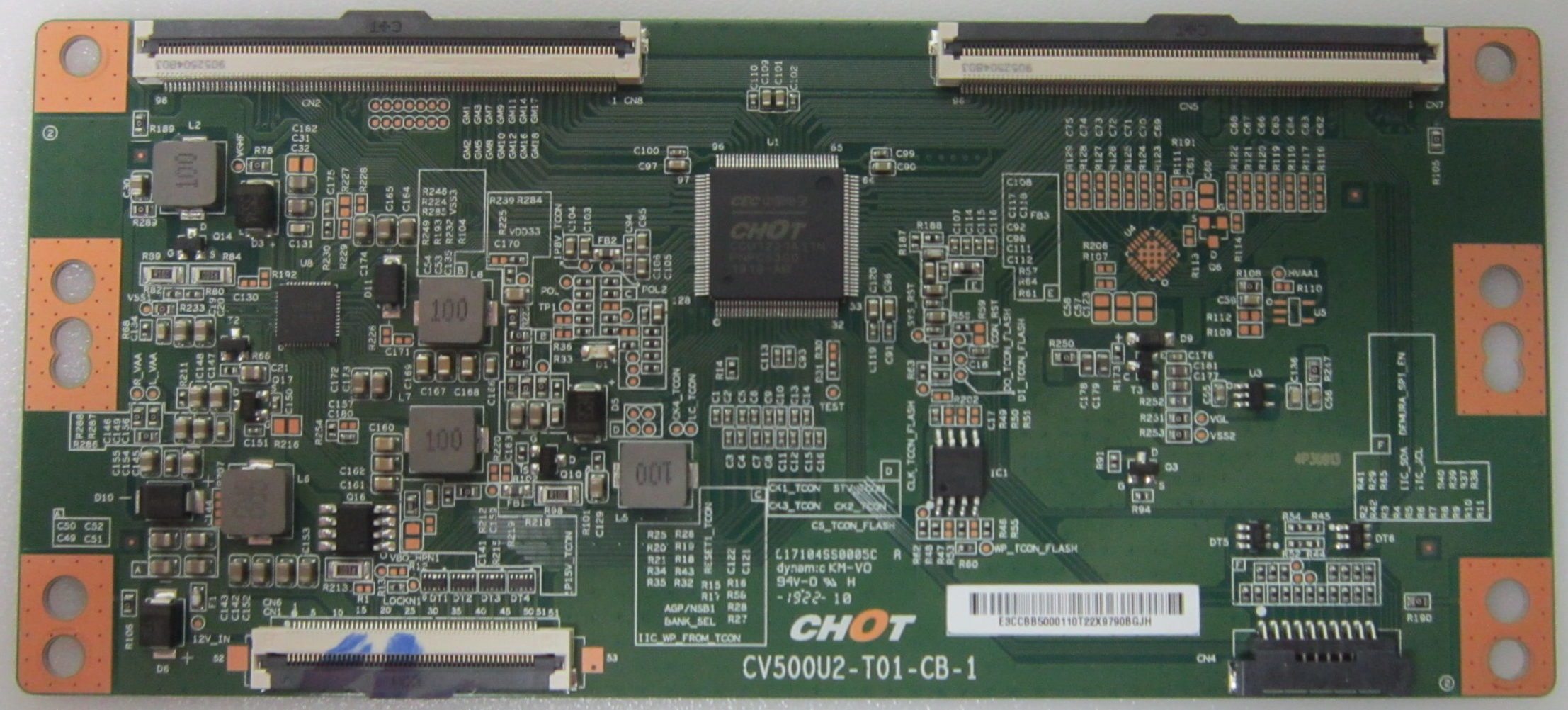 Toshiba 50LF711U20 Hisense 50R6E3 T-Con Board CV500U2-T01-CB-1 - image 1 of 3