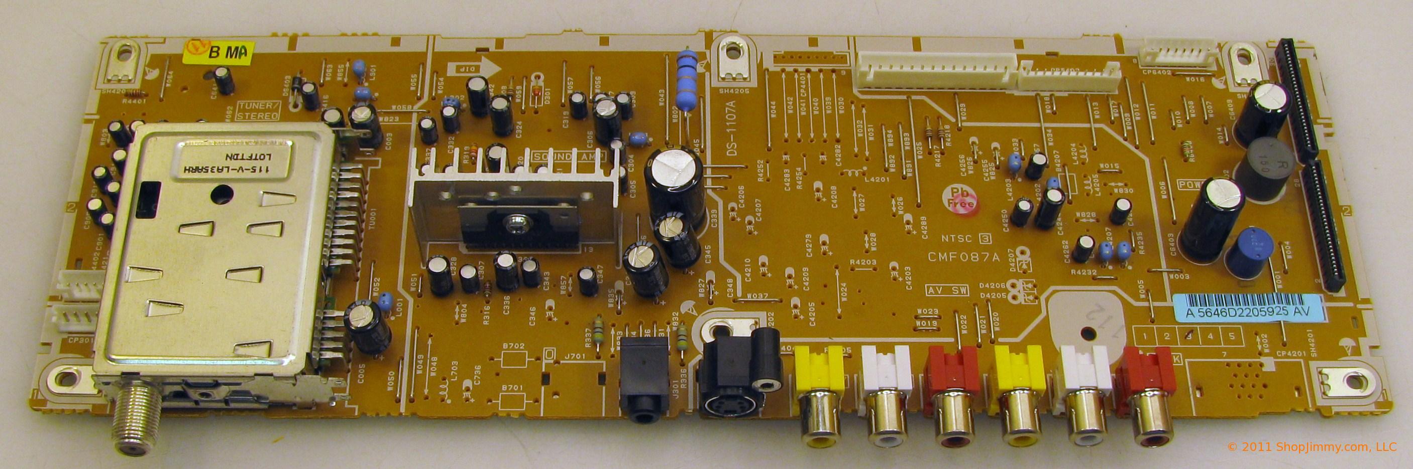 Toshiba 75003908 (CMF087A, DS-1107A) SIGNAL TUNER - Walmart.com