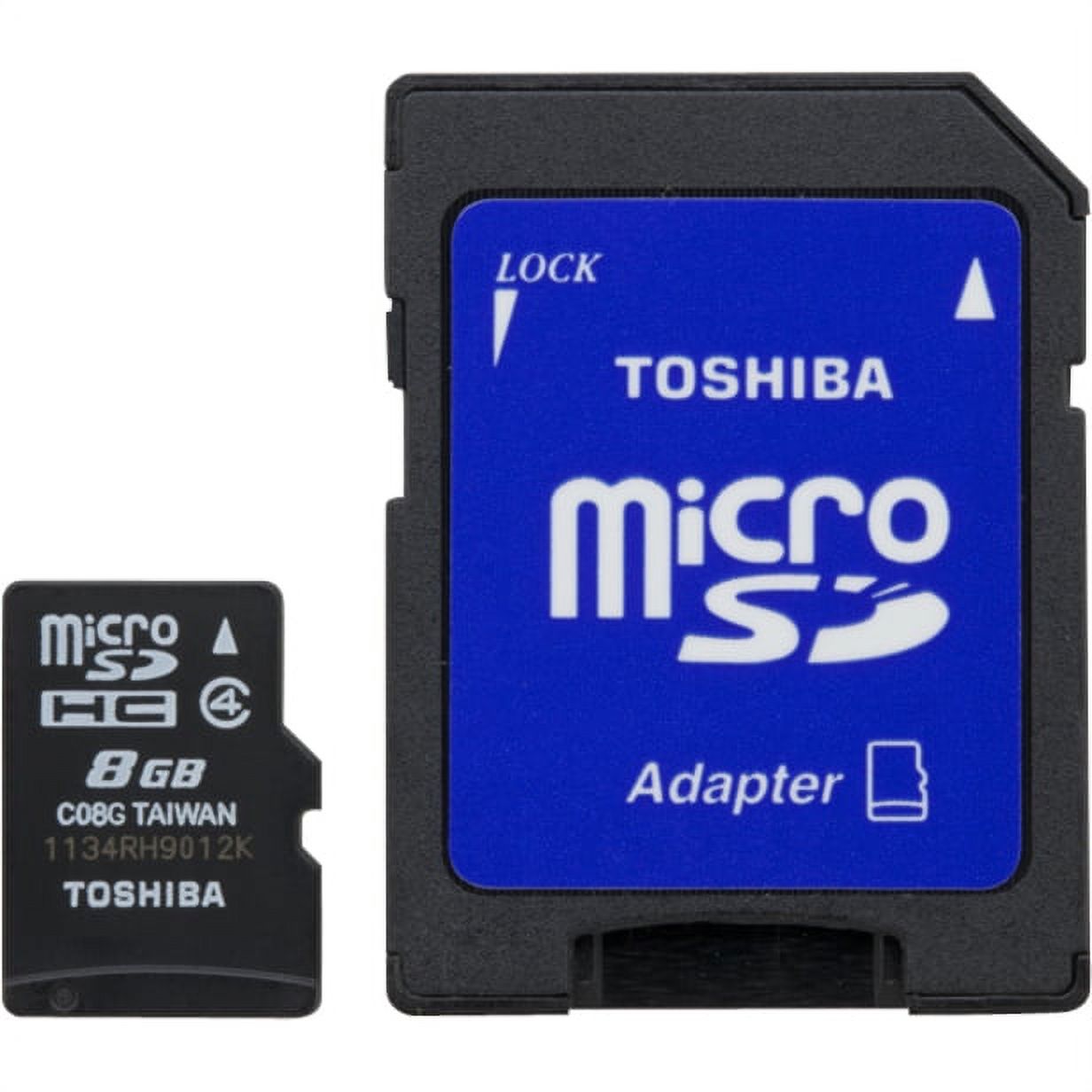Toshiba 8 GB Class 4 microSDHC - image 1 of 2