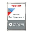 thumbnail image 1 of Toshiba X300 PRO 8TB High Workload Performance for Creative Professionals 3.5-Inch Internal Hard Drive – Up to 300 TB/Year Workload Rate CMR SATA 6 GB/s 7200 RPM 512 MB Cache - HDWR780XZSTB, 1 of 4