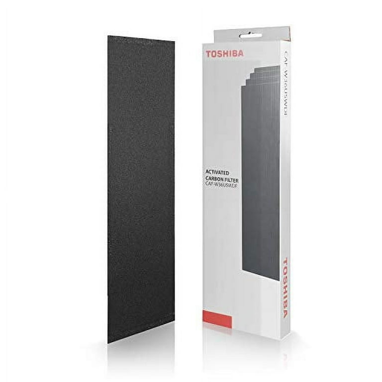 Toshiba Air Purifier CAF W36USWDF Activated Carbon Filter x 4 Replacement for InstantClear CAF W36USW Black