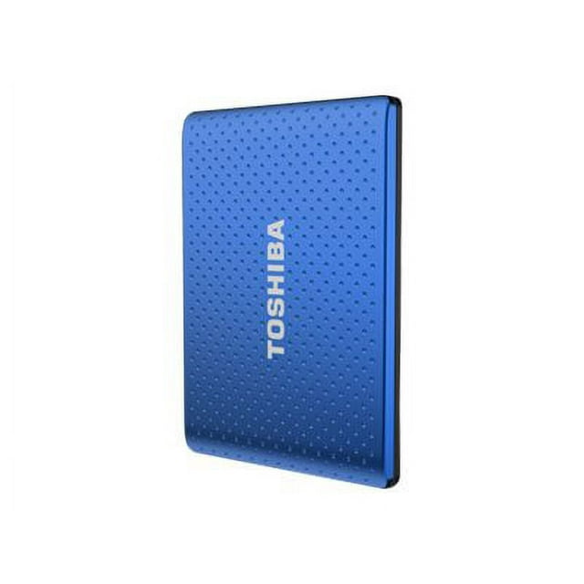 Toshiba Automatic Backup Portable Hard Drive - Hard drive - 500 GB - external (portable) - USB 3.0 - 5400 rpm - buffer: 8 MB - blue