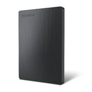 Toshiba Canvio 500 GB Slim Portable External Hard Drive - Black HDTD105XK3D1