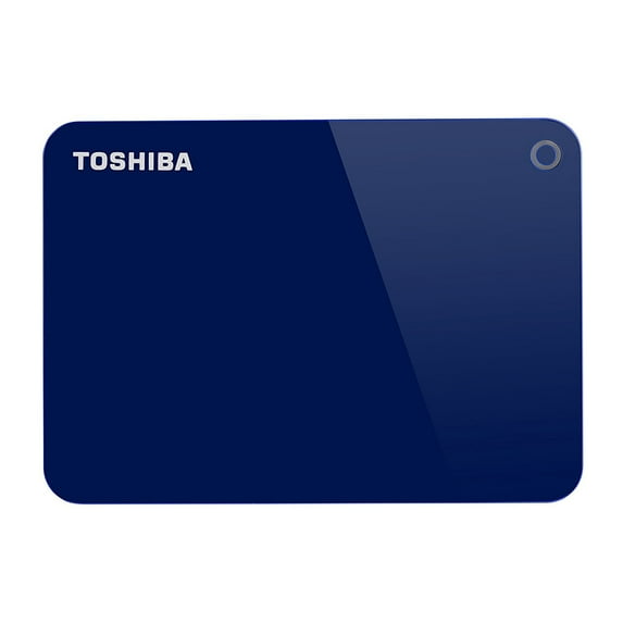 Toshiba Canvio Advance 2TB Portable External Hard Drive USB 3.0 Blue - HDTC920XL3AA