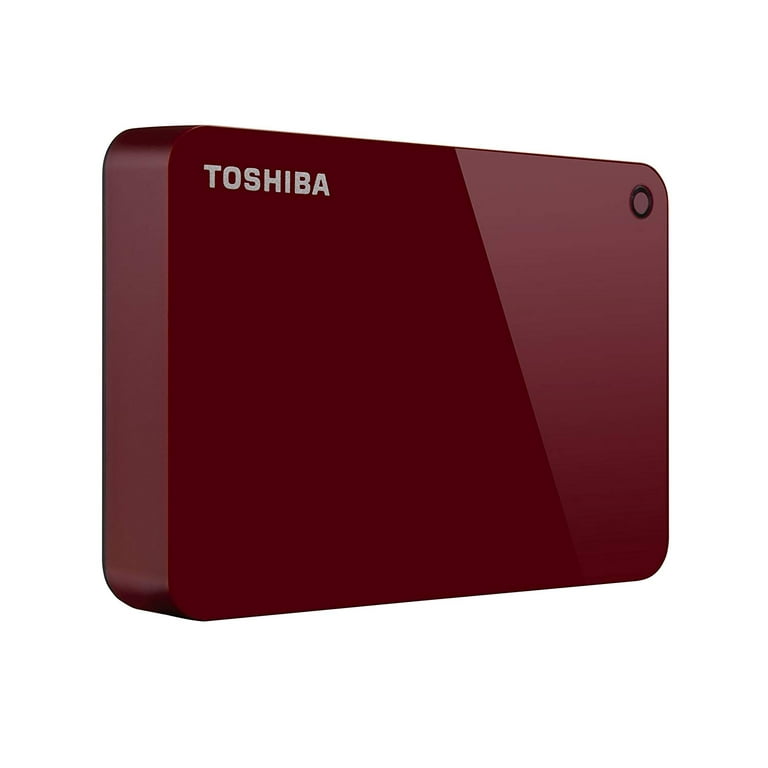 Toshiba Canvio Advance Portable External Hard Drive 4TB Red Toshiba Canvio Advance Portable External Hard Drive 4TB Red
