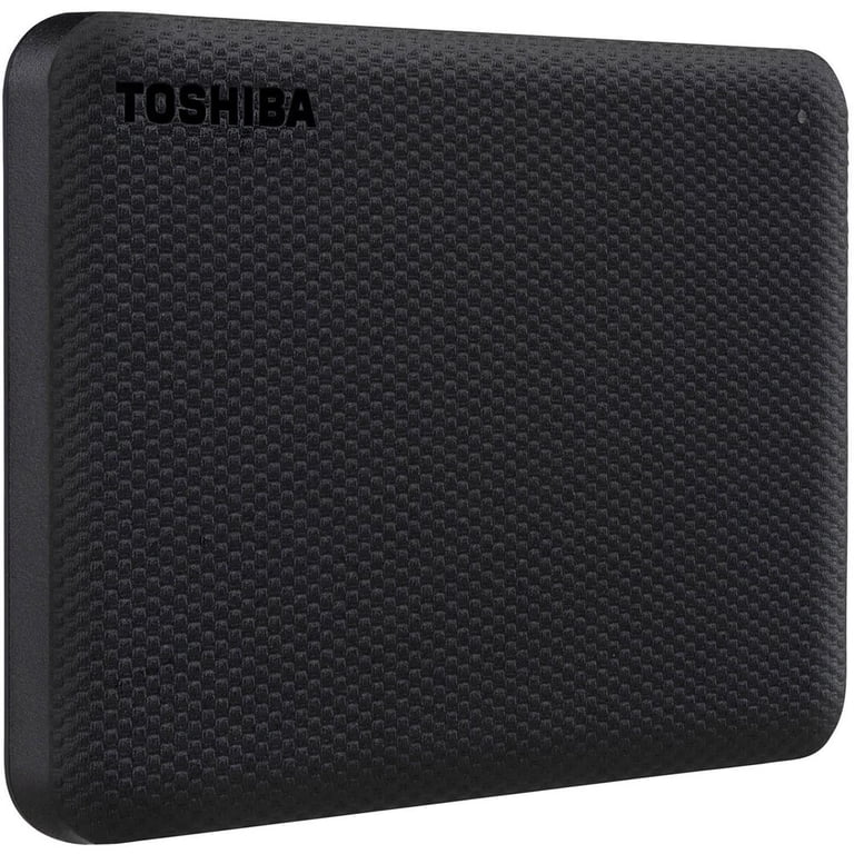Toshiba, Canvio Advance Portable Hard Drive, 2TB, Black - Walmart.com