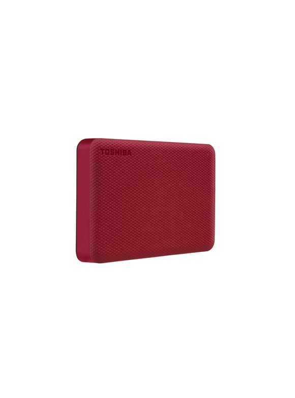 Toshiba Canvio Advance Portable Hard Drive 2TB - RED