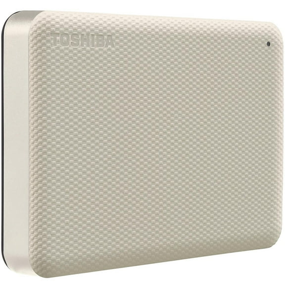 Toshiba Canvio Advance Portable Hard Drive 2TB White