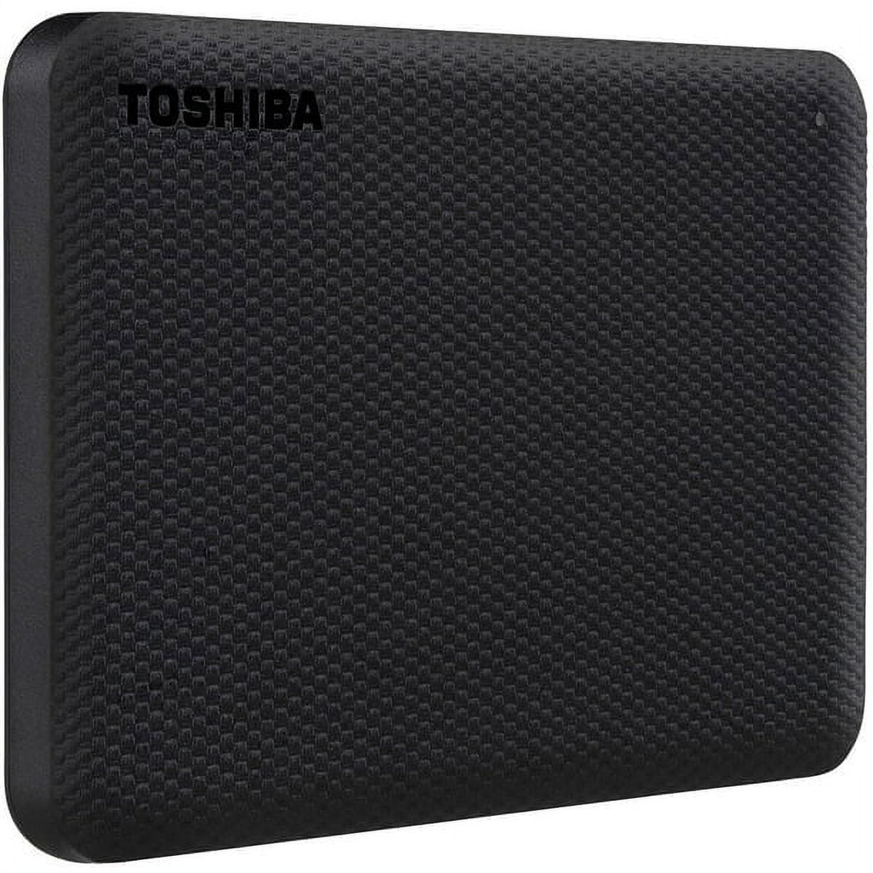 TOSHIBA 1TB Canvio Basics Portable Hard Drive USB 3.0 Model HDTB510XK3AA  Black