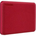 thumbnail image 1 of Toshiba Canvio Advance Portable Hard Drive 4TB Red, 1 of 4