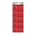 thumbnail image 1 of Toshiba LR41 AG3 Alkaline 1.5 Volt Batteries, 40 Cells, 1 of 1