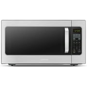 Toshiba ML-EM62P(SS) Large Countertop Microwave with Smart Sensor, 6 Menus, Auto Defrost, ECO Mode, Mute Option & 16.5" Position Memory Turntable, 2.2 Cu Ft, 1200W, Stainless Steel