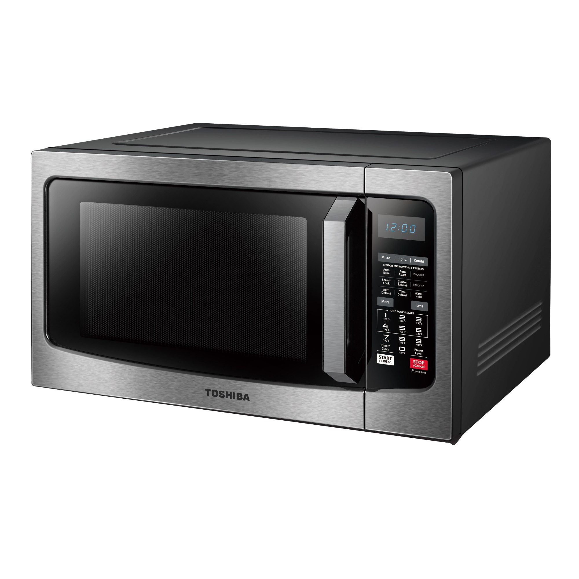 Toshiba ML2-EC42SAESS 1.5 Cu. Ft. Convection Microwave, Stainless Steel - image 1 of 8