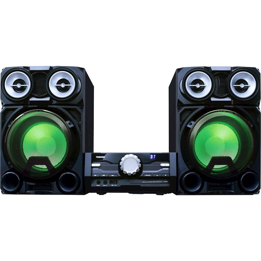 Toshiba Mini Component System, Bluetooth Stereo CD Sound, USB