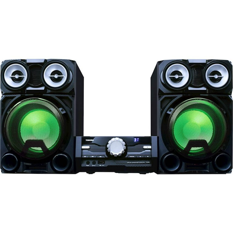 Toshiba Mini Component System, Bluetooth Stereo CD Sound, USB