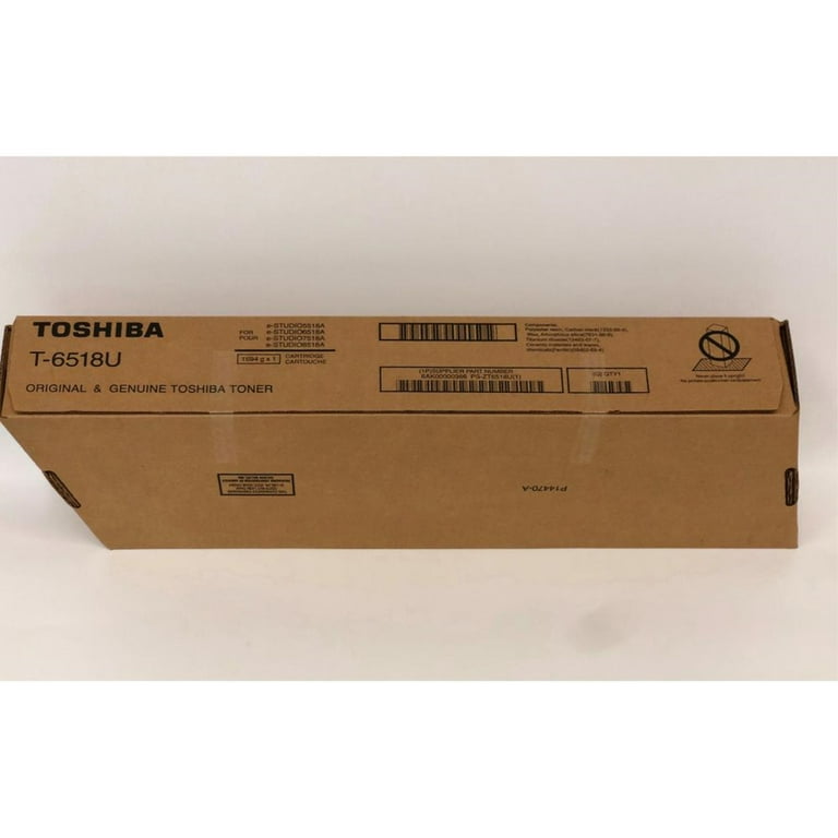 Toshiba Original Laser Toner Cartridge - Black - 1 Each - 106600 Pages Toshiba Original Laser Toner Cartridge - Black - 1 Each - 106600 Pages