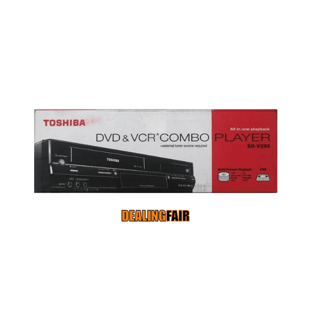 Toshiba SDV295 Tunerless DVD/VCR Combo w/ Original Remote, Manual, A/V