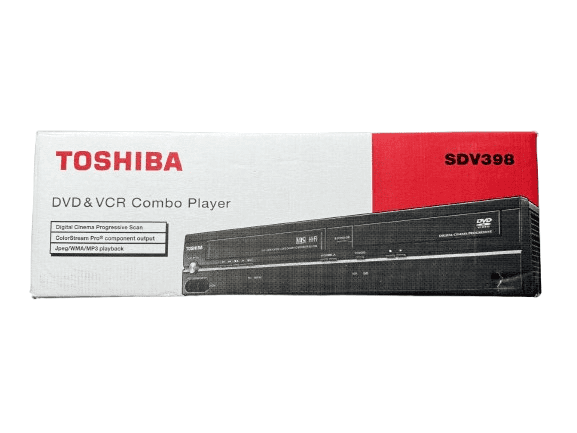 Toshiba SD-V398 (NEW) DVD Player/Video Cassette Recorder Original