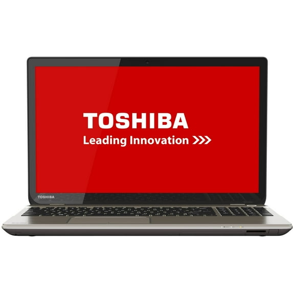 Toshiba Satellite 15.6" 4K UHD Touchscreen Laptop, Intel Core i7 i7-4710HQ, 12GB RAM, 1TB HD, Blu-ray Writer, Windows 8.1, Brushed Aluminum in Satin Gold, P55t-B5262
